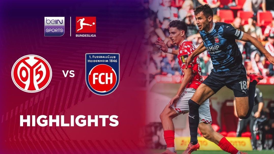 ⁣Mainz 0-2 Heidenheim - Bundesliga 24-25 Match Highlights