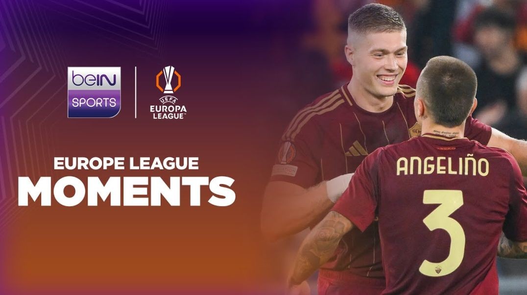⁣Former Girona star Artem Dovbyk scores first European goal for Roma! - UEL 24-25 Moments