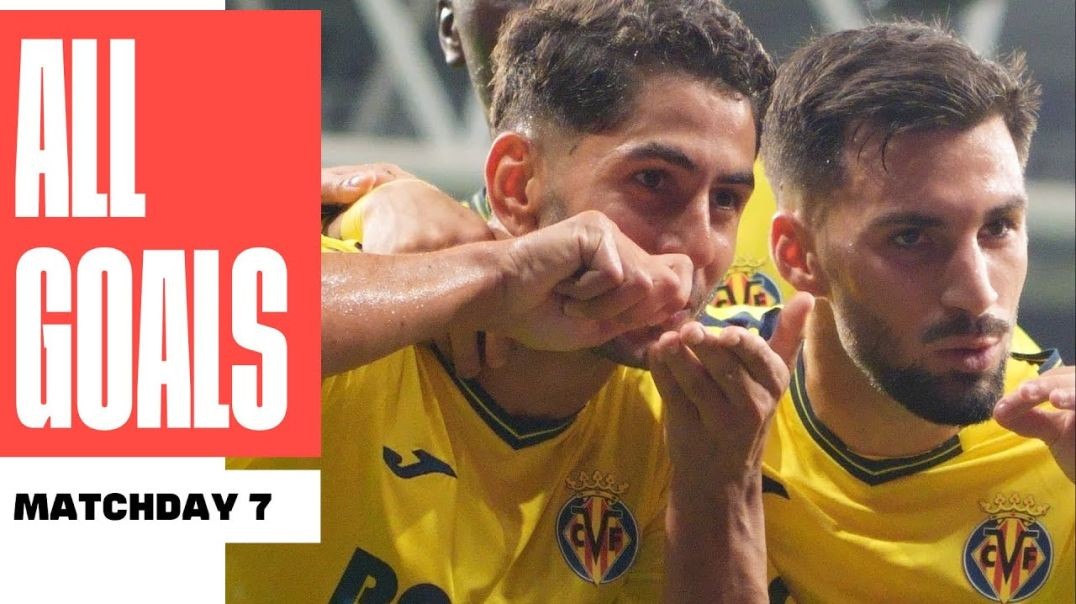 ⁣TODOS LOS GOLES de la JORNADA 7 de LALIGA EA SPORTS 2024-25