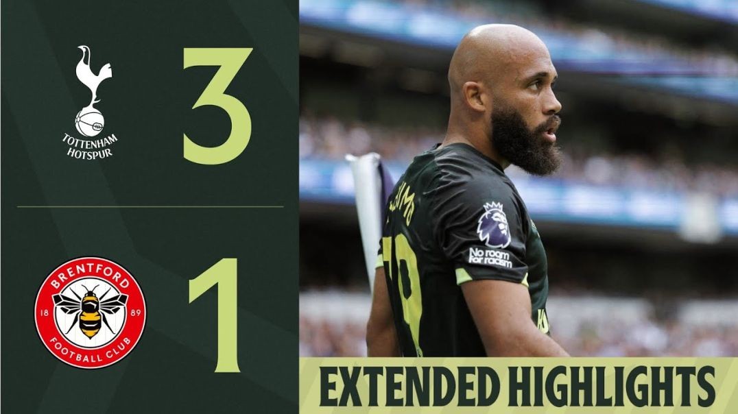 ⁣Tottenham Hotspur 3-1 Brentford - Extended Premier League Highlights