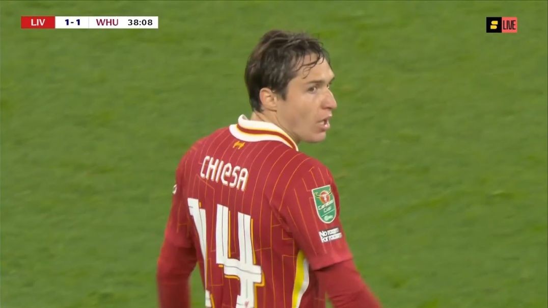 ⁣Federico Chiesa vs West Ham