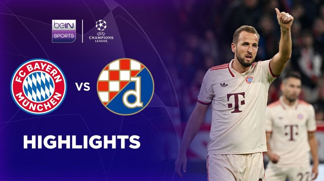⁣Bayern Munich 9-2 Dinamo Zagreb  Champions League 24-25 Match Highlights