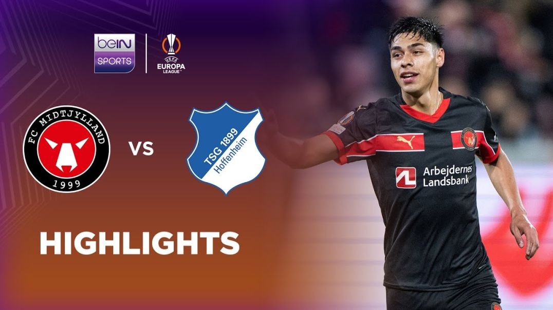 ⁣Midtjylland 1-1 TSG Hoffenheim _ Europa League 24_25 Match Highlights