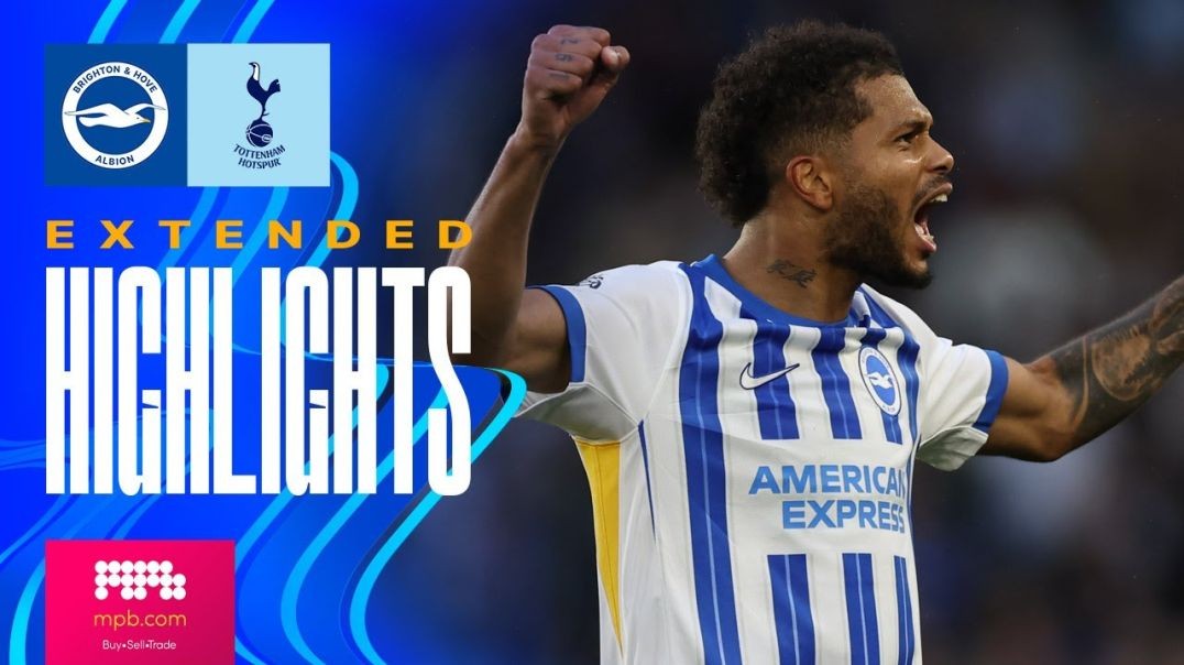 EXTENDED HIGHLIGHTS - Brighton v Tottenham - Premier League