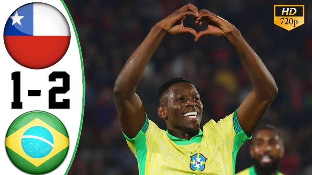 ⁣Chile vs Brazil 1-2 All Goals &amp;amp; Highlights 2024