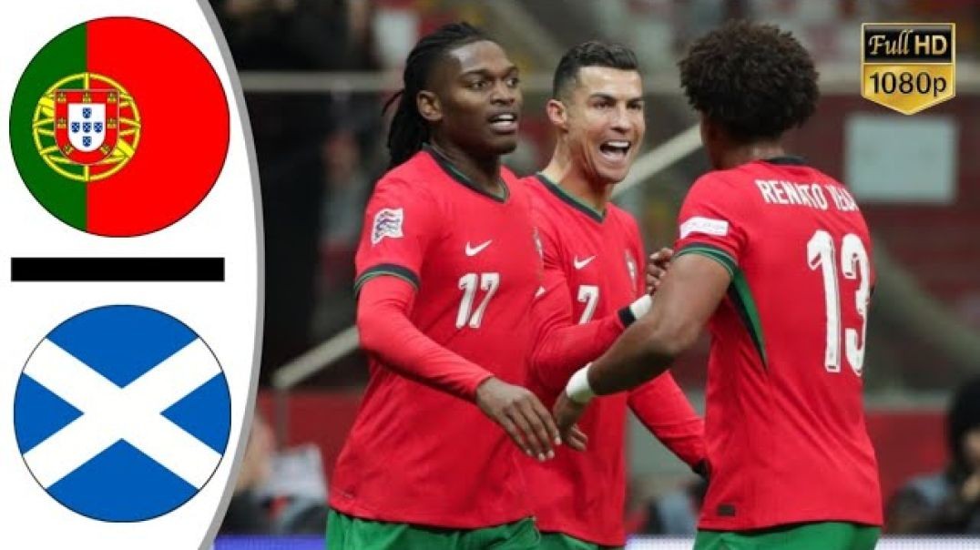 ⁣Portugal vs Scotland Tadi Malam • UEFA Nations League Highlights & All Goals • Portugal Tadi Mal