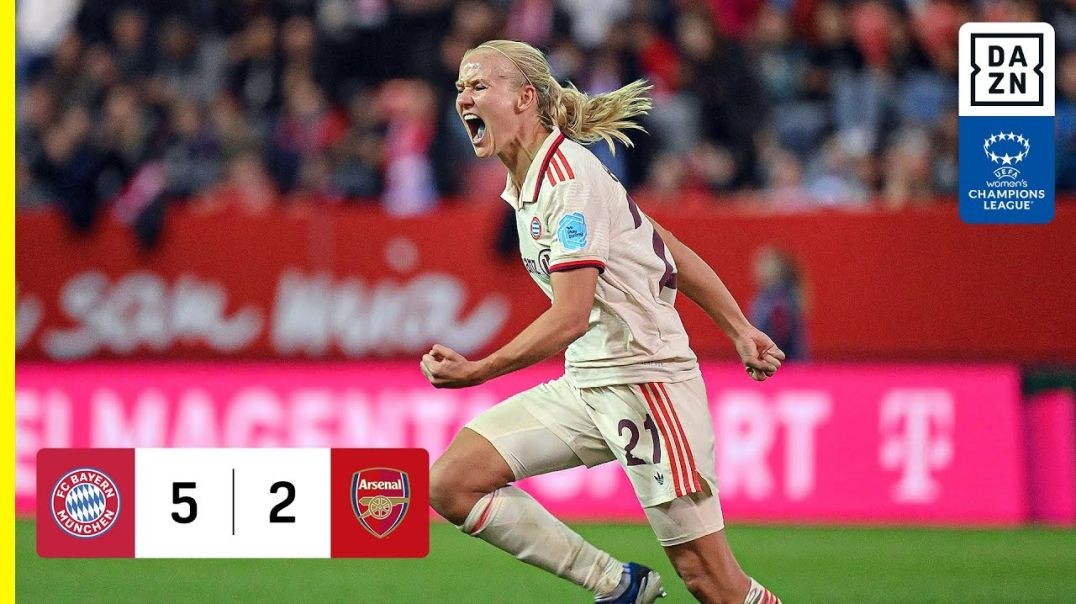 HIGHLIGHTS - FC Bayern München vs. Arsenal FC -- UEFA Women's Champions League 2024-25 (Deutsch