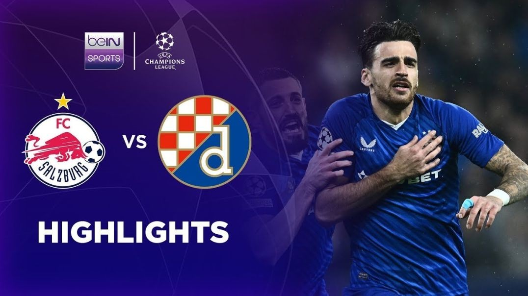 ⁣RB Salzburg 0-2 Dinamo Zagreb _ Champions League 24_25 Match Highlights
