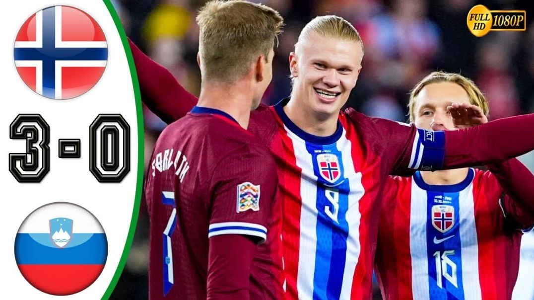 Norway vs Slovenia 3-0 Highlights & All Goals 2024 HD