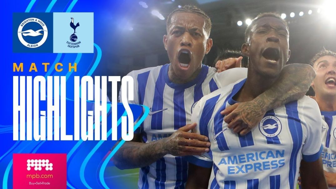 HIGHLIGHTS _ Brighton v Tottenham _ Premier League
