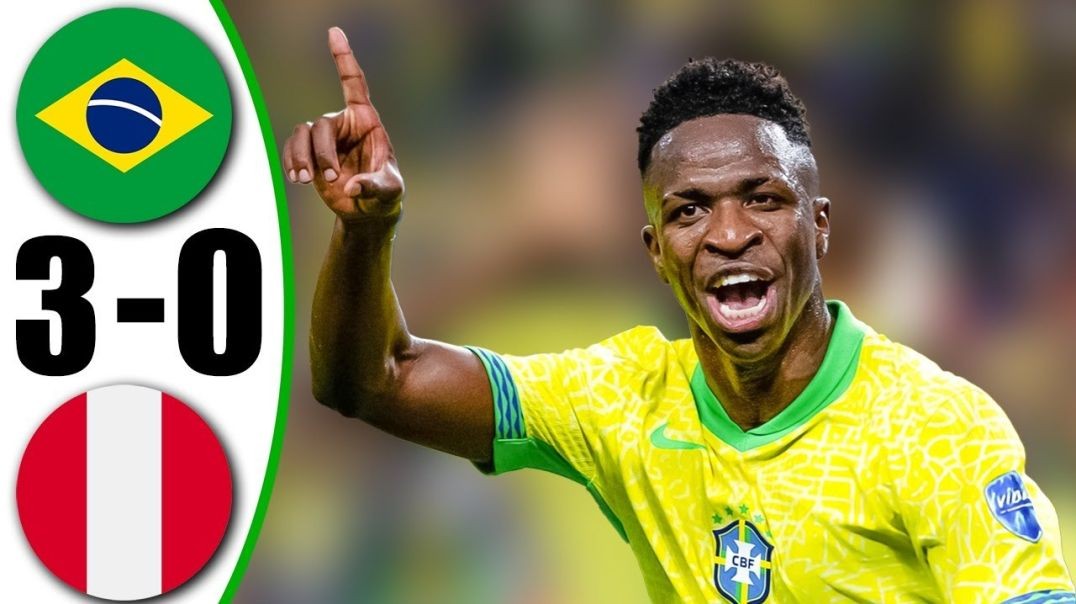 Brazil vs Peru 3-0 - All Goals & Highlights - 2024