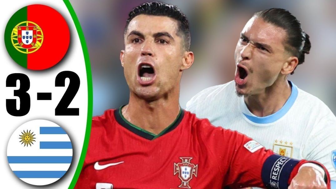 ⁣Portugal vs Uruguay 3-2 - All Goals &amp;amp; Highlights - 2024
