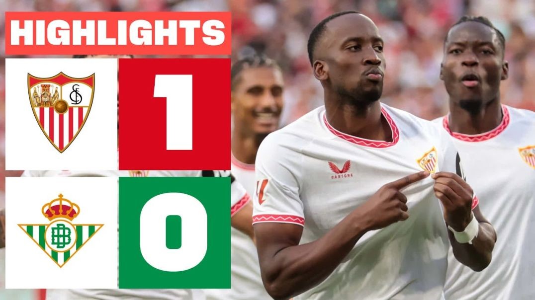SEVILLA FC 1 - 0 REAL BETIS - RESUMEN LALIGA EA SPORTS