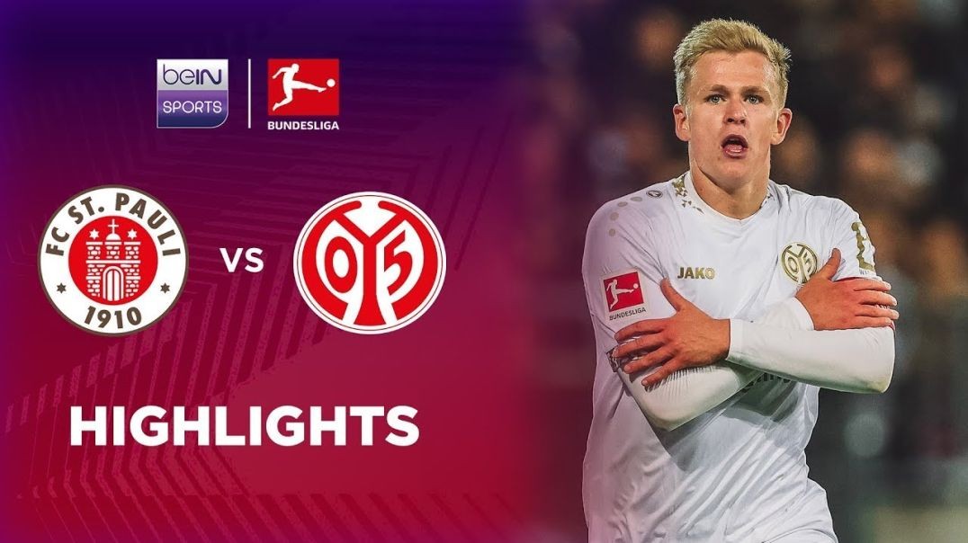 ⁣St. Pauli 0-3 Mainz - Bundesliga 24-25 Match Highlights