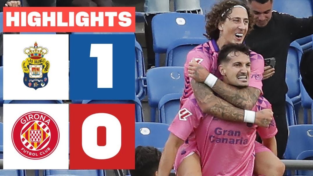 ⁣UD LAS PALMAS 1 - 0 GIRONA FC I RESUMEN LALIGA EA SPORTS