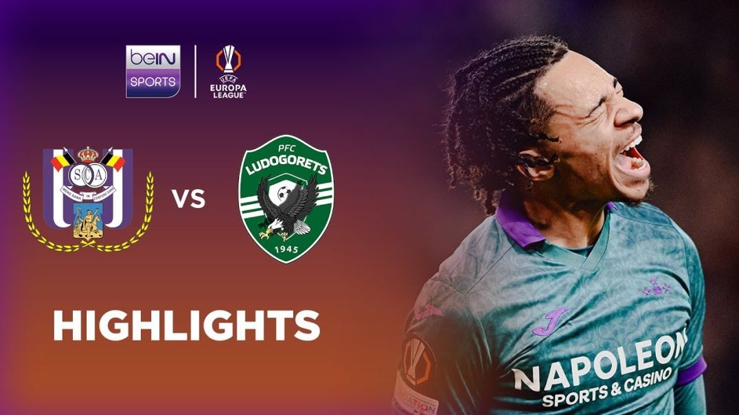 ⁣RSC Anderlecht 2-0 Ludogorets Razgrad _ Europa League 24_25 Match Highlights
