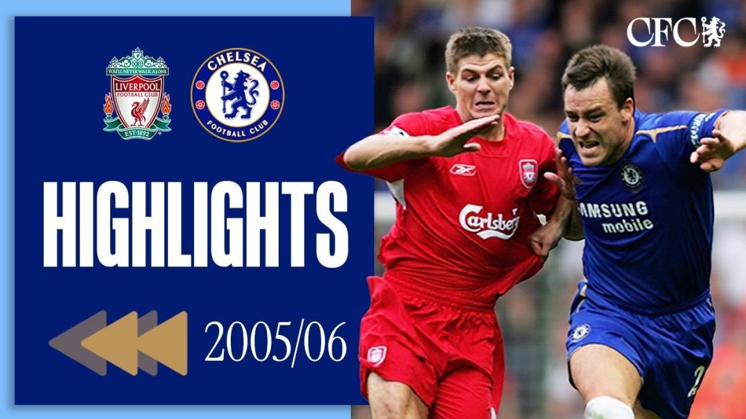 ⁣⏪️ Chelsea's Crushing Victory at Anfield! _ Liverpool 1-4 Chelsea _ HIGHLIGHTS REWIND _ PL 2005