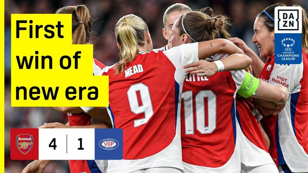 ⁣HIGHLIGHTS _ Arsenal FC vs. Vålerenga -- UEFA Women's Champions League 2024-25