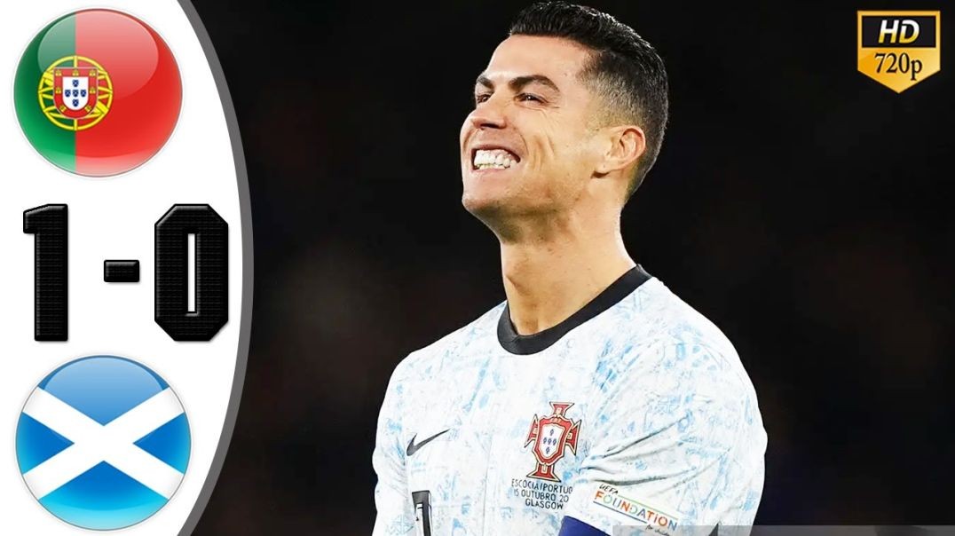 ⁣Portugal vs Scotland 🔥 Highlights & All Goals 2024 HD