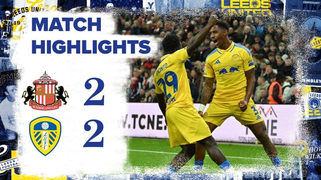 Highlights - Sunderland 2-2 Leeds United - EFL Championship