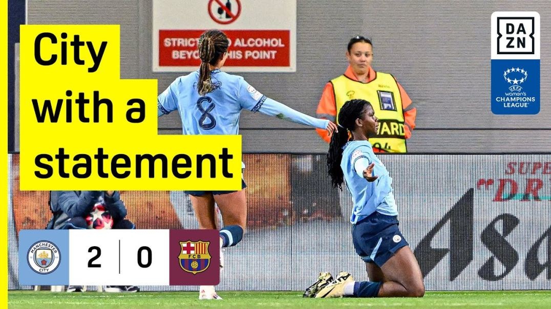 HIGHLIGHTS - Manchester City vs. FC Barcelona -- UEFA Women's Champions League 2024-25