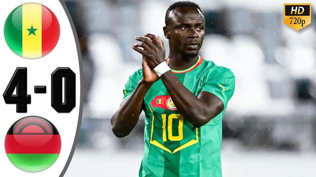 Senegal vs Malawi 4-0 Highlights & All Goals 2024 HD