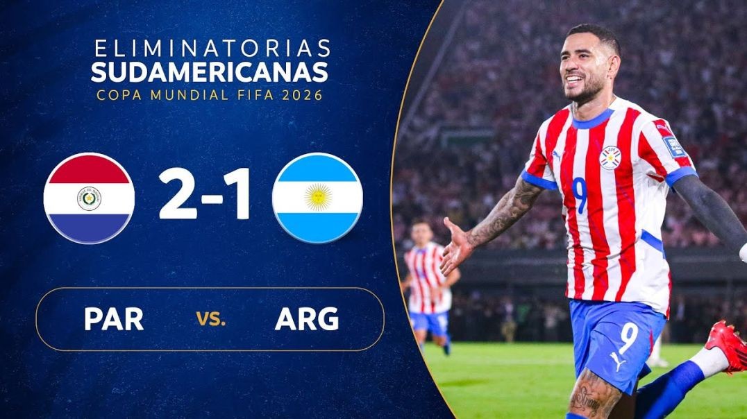 Paraguay 2-1 Argentina - #sawcq - HIGHLIGHTS