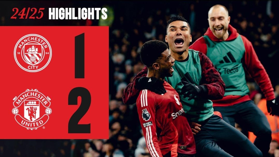Man City 1-2 Man Utd
