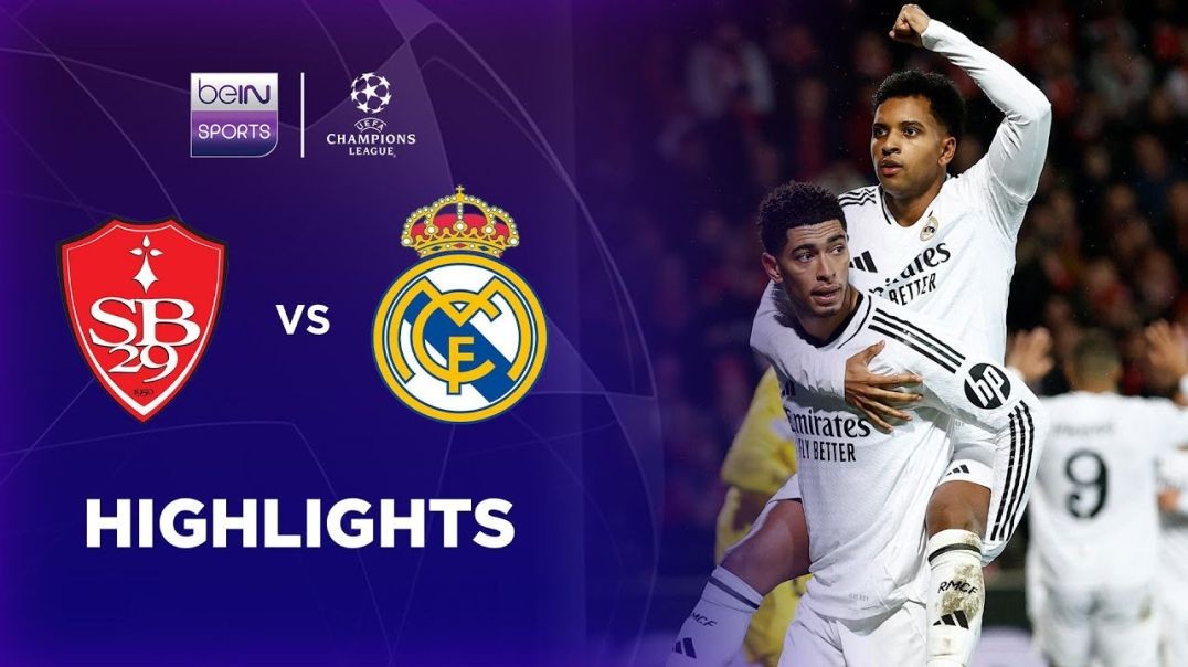 ⁣Brest 0-3 Real Madrid |Highlights