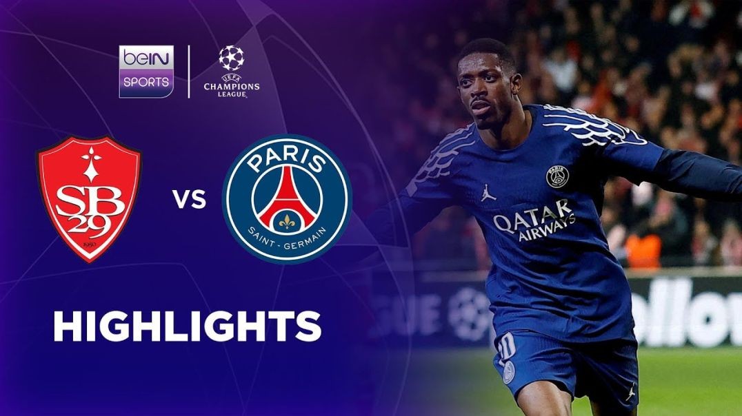 ⁣Brest 0-3 PSG |Highlights