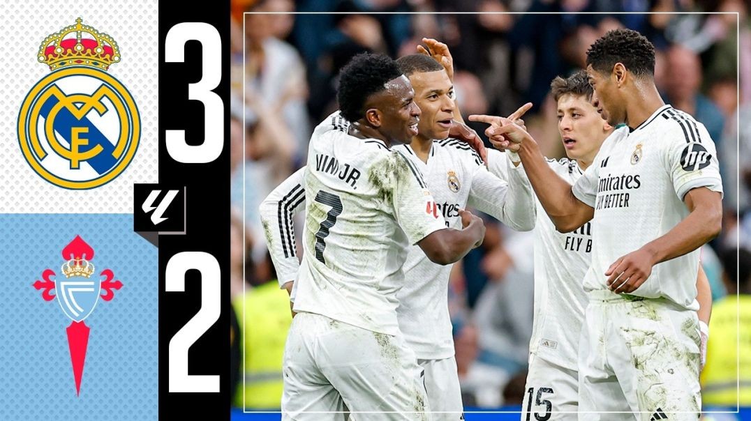 ⁣Real Madrid 3-2 Celta de Vigo |Highlights