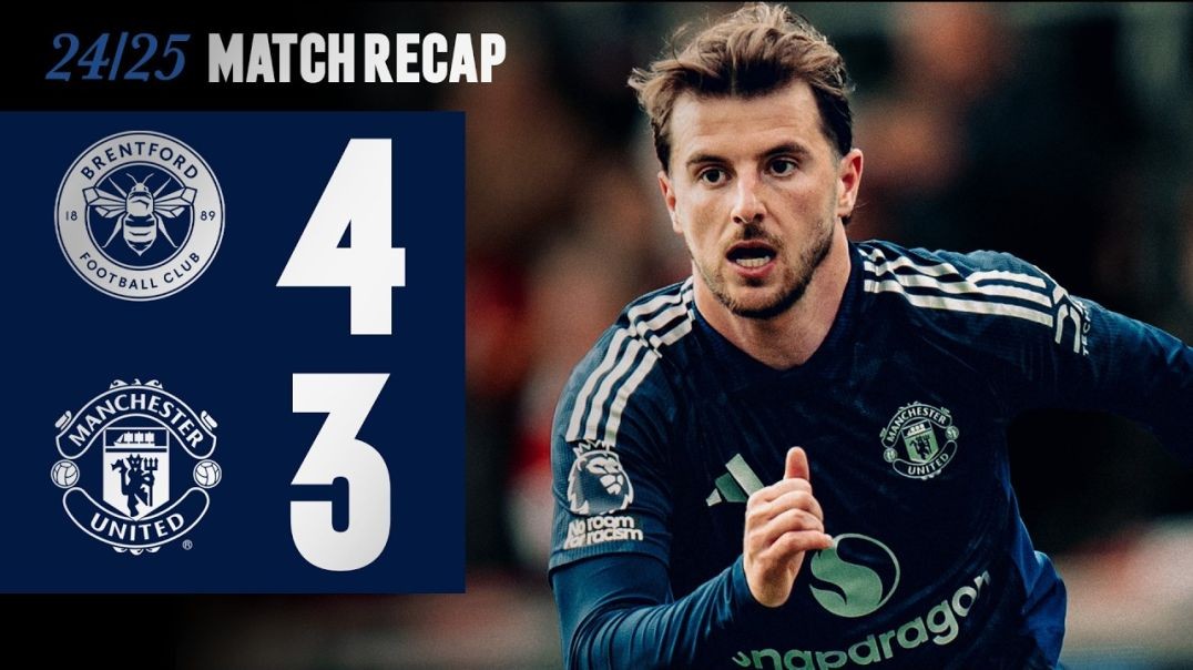 ⁣Brentford 4-3 Man Utd |Highlights