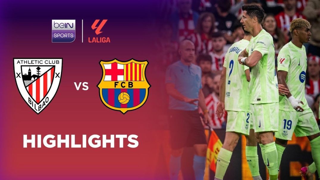 ⁣Athletic Club 0-3 Barcelona |Highlights