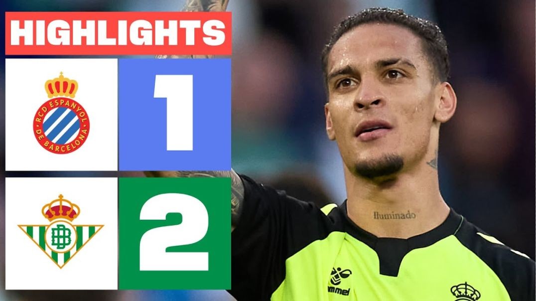 ⁣RCD ESPANYOL 1 - 2 REAL BETIS |Highlights
