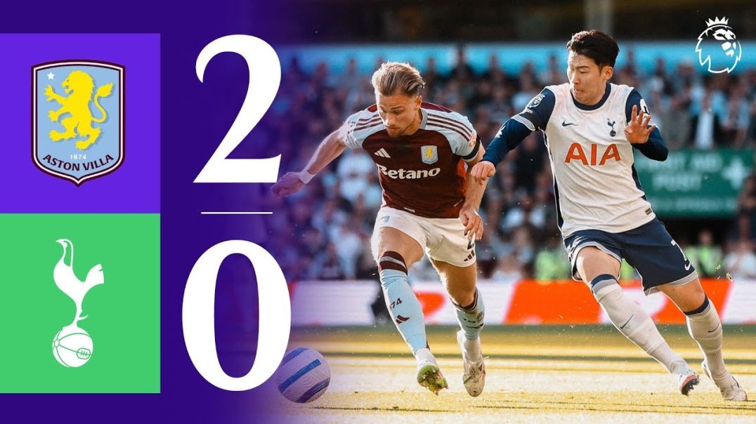 ⁣Aston Villa 2-0 Tottenham Hotspur |Highlights